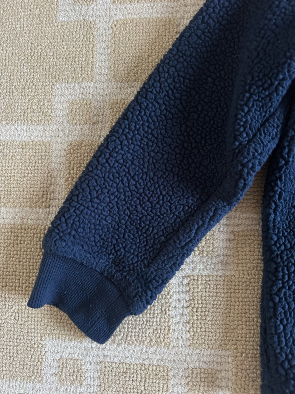 Columbia Sherpa Fleece Jacket Full Zip Navy Cozy Kids Size XS 6/7 - Picture 8 of 12